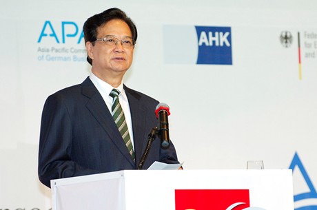 ນາຍົກລັດຖະມົນຕີຫງວຽນເຕີນຢູ້ງເຂົ້າຮ່ວມກອງປະຊຸມວິສາຫະກິດເຢຍລະມັນເຂດອາຊີ-ປາຊີຟິກ